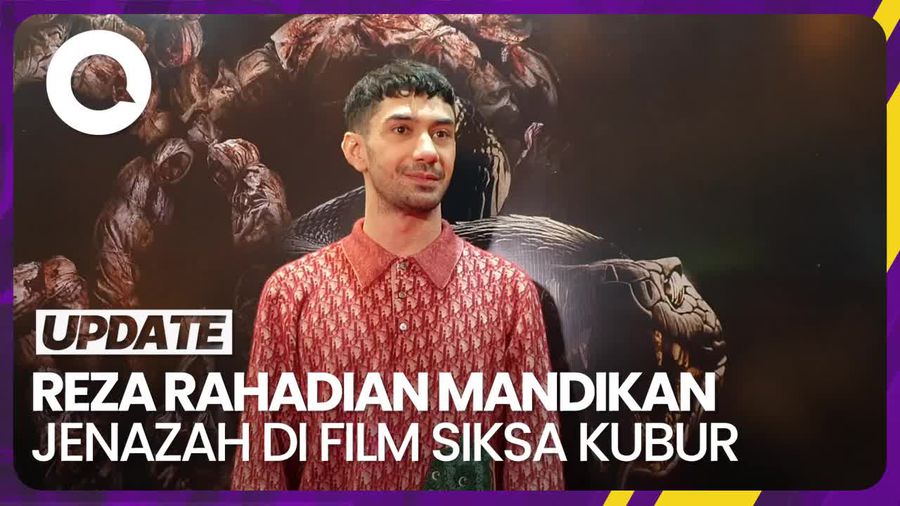 Cerita Reza Rahadian Akting Mandikan Jenazah di Film Siksa Kubur