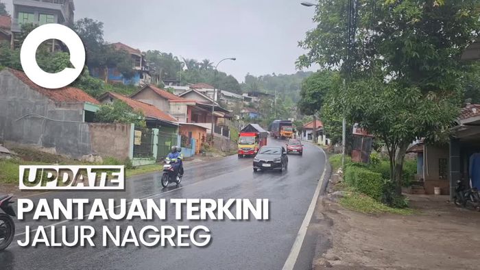 Jalur Cikaledong Nagreg Mulai Dilalui Pemudik di H-7 Lebaran