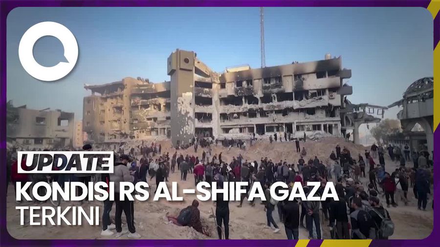 Kengerian Kondisi RS Al-Shifa di Gaza, Hancur dan Tak Berfungsi Lagi