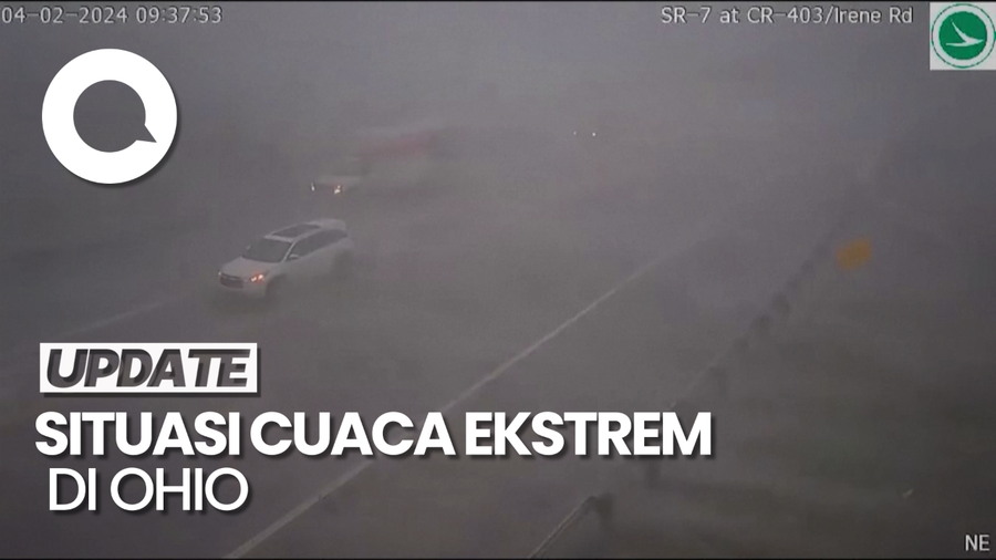 Ohio Dilanda Angin Kencang Berpotensi Tornado, Begini Situasinya