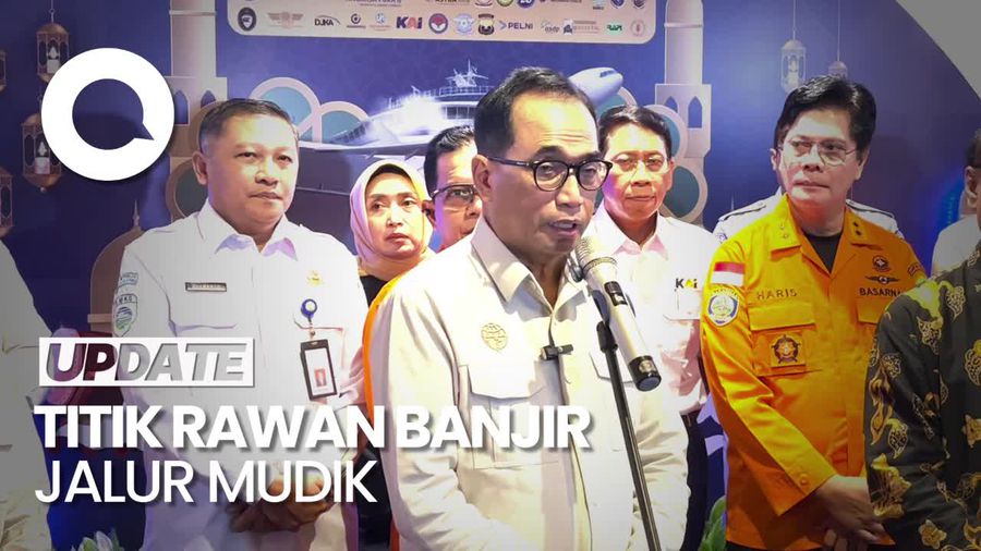 Menhub Minta PUPR-Pemda Antisipasi Titik Rawan Banjir di Jalur Mudik