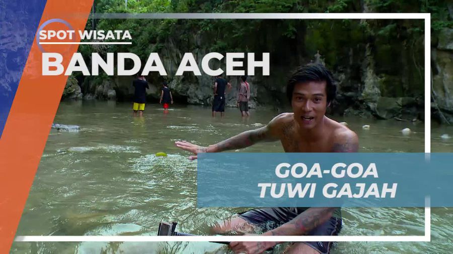 Menelusuri Goa-goa di Ujung Sungai Tuwi Gajah Banda Aceh