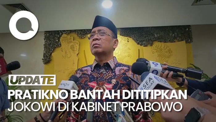 Pratikno Bantah Jadi Titipan Jokowi di Kabinet Prabowo: Kayak Gofood Aja