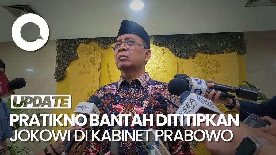Pratikno Bantah Jadi Titipan Jokowi di Kabinet Prabowo: Kayak Gofood Aja