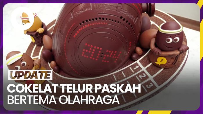 Unik! Cokelat Telur Paskah Bertema Olahraga Jelang Olimpiade Paris
