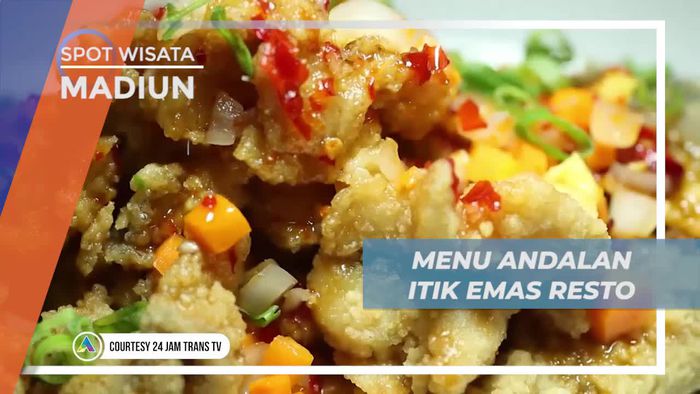 Sapi Lada Hitam dan Gurame Saos Thai, Menu Andalan Itik Emas Resto Madiun