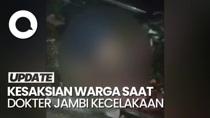Kesaksian Warga Dengar 2 Kali Suara Tembakan saat Dokter di Jambi Kecelakaan