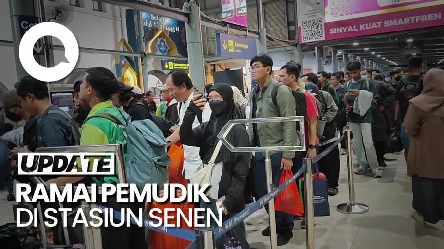Pemudik Asal Cilacap Ini Ogah Kena Macet, Pilih Naik Kereta