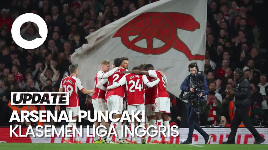 Arsenal Geser Liverpool Setelah Gasak Luton 2-0