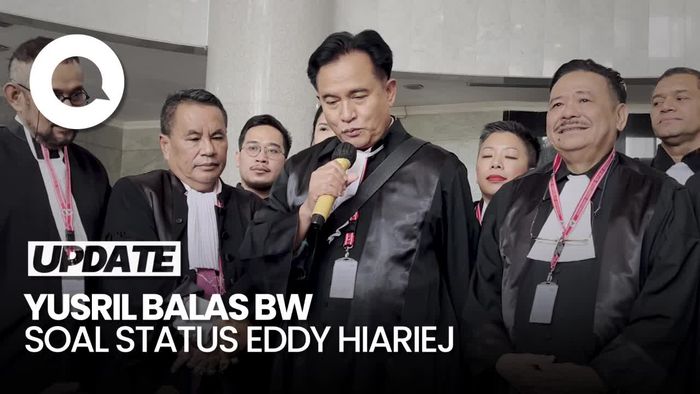 Yusril Balas BW soal Eddy Hiariej: Beliau Tersangka Selamanya