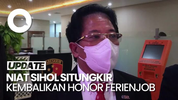 Sihol Bakal Kembalikan Honor Ferienjob Bila Terbukti Bagian Kejahatan