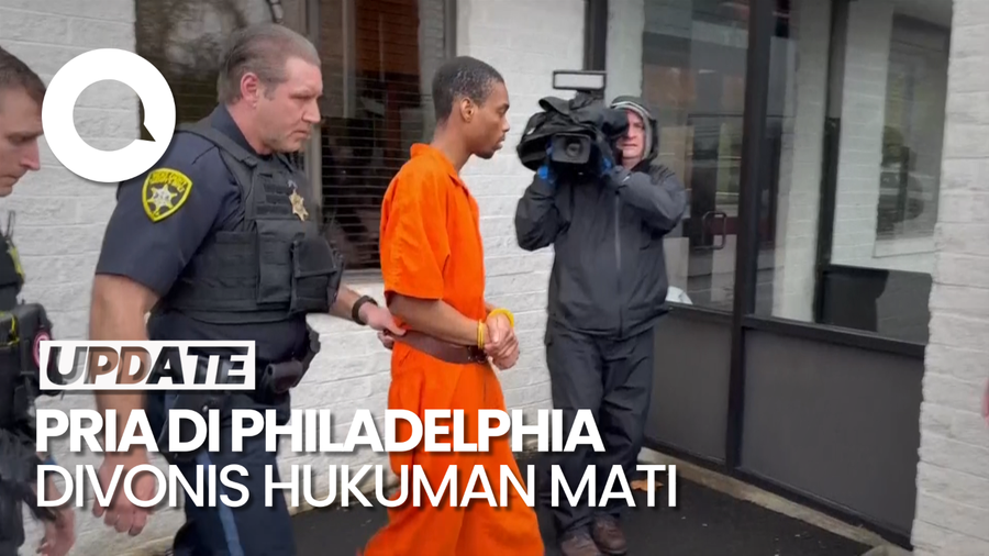 Bunuh 3 Kerabat Wanita, Pria di Philadelphia Terancam Hukuman Mati