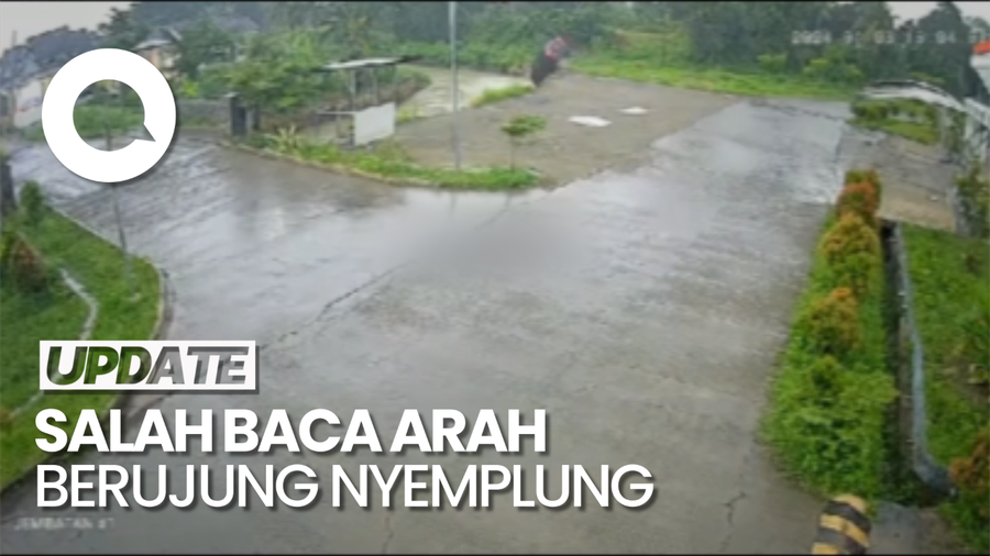 Detik-detik Mobil Nyemplung Sungai di Bogor Gegara Google Maps