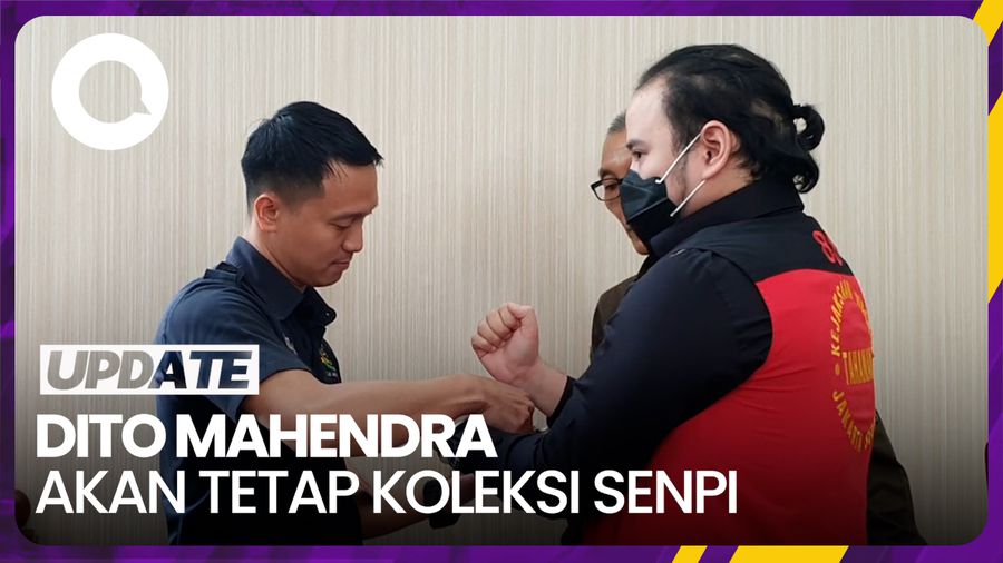 Dito Mahendra Tak Kapok Koleksi Senpi Seusai Bebas