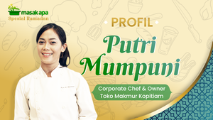 Putri Mumpuni, Corporate Chef dan Owner Toko Makmur