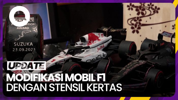  Seniman Jepang Modifikasi Mobil F1 Pakai Metode Ise Katagami