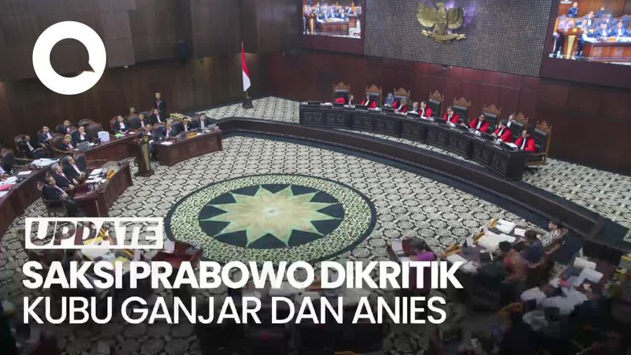 Sidang MK Dimulai, Kubu Anies dan Ganjar Ramai Kritik Saksi Prabowo-Gibran