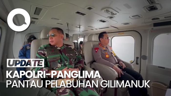 Kapolri-Panglima TNI Tinjau Kesiapan Mudik di Pelabuhan Gilimanuk
