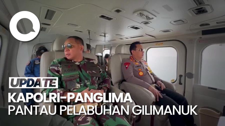 Kapolri-Panglima TNI Tinjau Kesiapan Mudik di Pelabuhan Gilimanuk