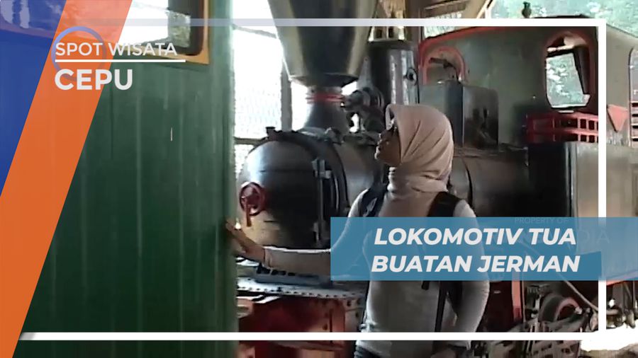 Berwisata Seru Naik Lokomotif Tua Buatan Jerman Peninggalan Belanda, Cepu