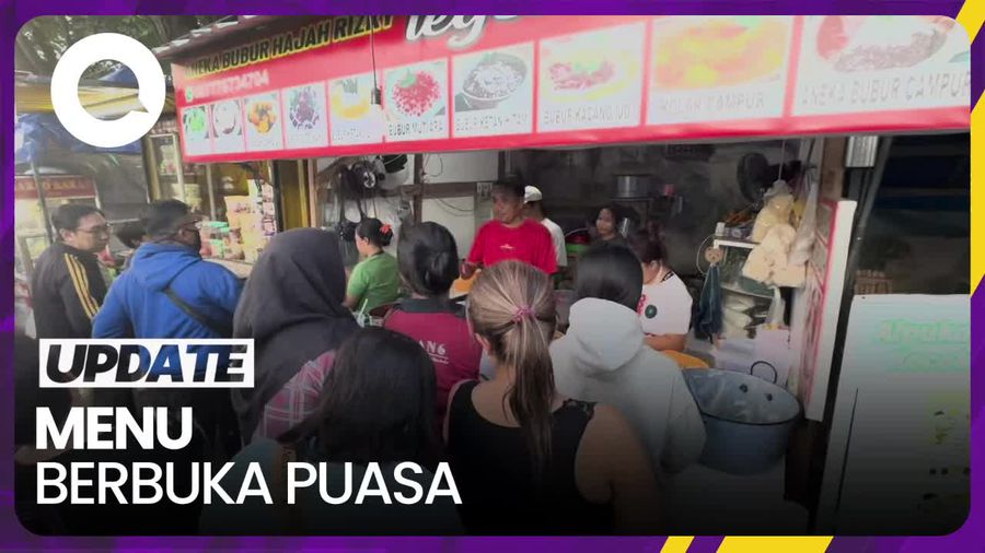Kuliner Viral Aneka Bubur di Bali, Ramai Diserbu Saat Ramadan