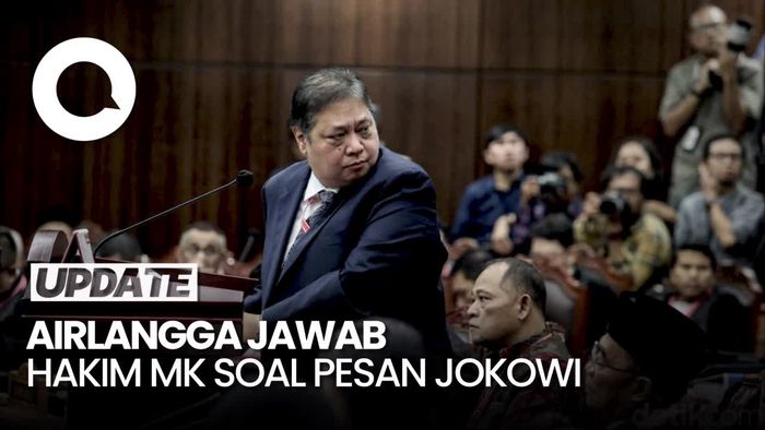 Airlangga di Sidang MK: Tidak Ada Ekstra Program Terkait dengan Pemilu
