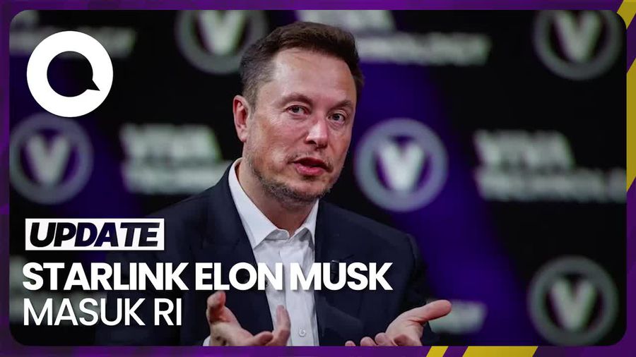 Layanan Internet Satelit Elon Musk Starlink Sah Masuk RI 