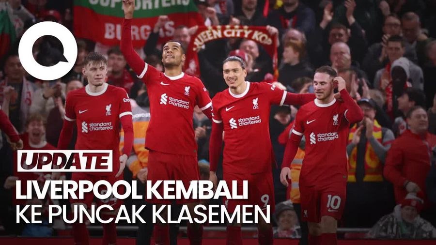 Gasak Sheffield 3-1, Liverpool Kembali ke Pucuk