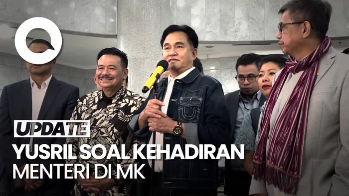 Yusril Sebut Kehadiran 4 Menteri akan Jadi Bumerang Kubu Anies-Ganjar