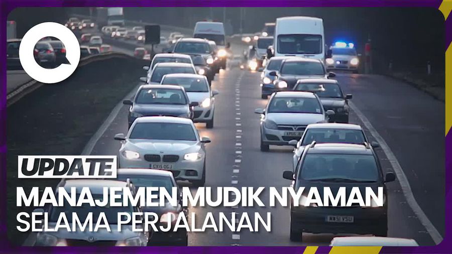 Tips Mudik Nyaman: Minum Air Mineral-Siapkan Makanan Kering