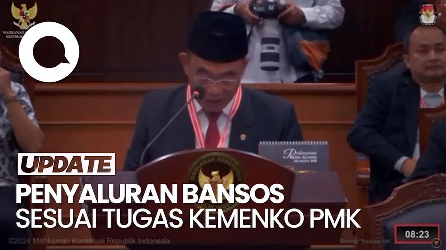 Menko PMK soal Bansos: Kami Paham Tugas Kami Dikaitkan Pesta Demokrasi