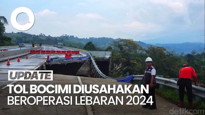 Kementerian BUMN Usahakan Tol Bocimi Beroperasi di Lebaran 2024