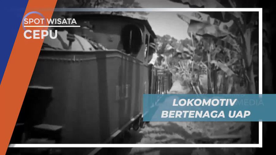 Kekuatan Lokomotif Tua Bertenaga Uap Peninggalan Belada, Cepu