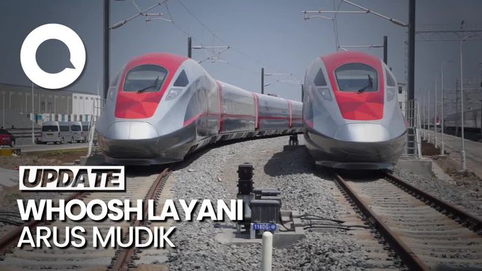 Whoosh Layani Pemudik Lebaran dengan 52 Perjalanan Setiap Hari