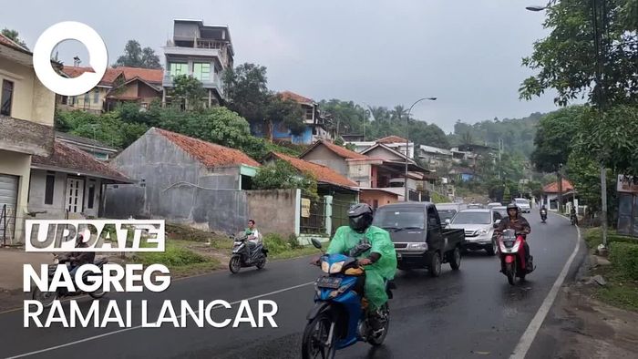 Suasana H-5 Lebaran, Jalur Nagreg Mulai Ramai Pemudik