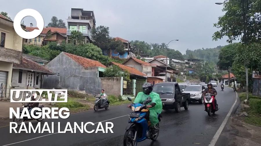 Suasana H-5 Lebaran, Jalur Nagreg Mulai Ramai Pemudik