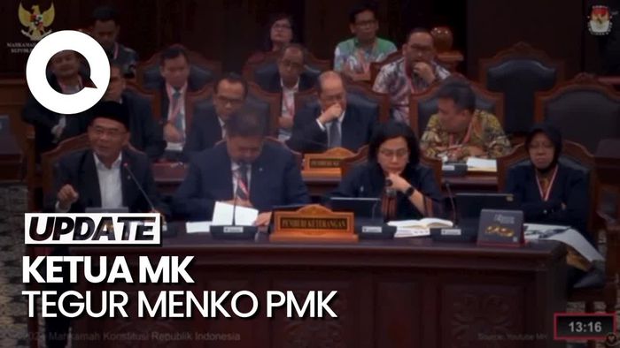 Ketua MK Tegur Muhadjir Gegara Berpendapat soal Pengaruh Kunker Jokowi