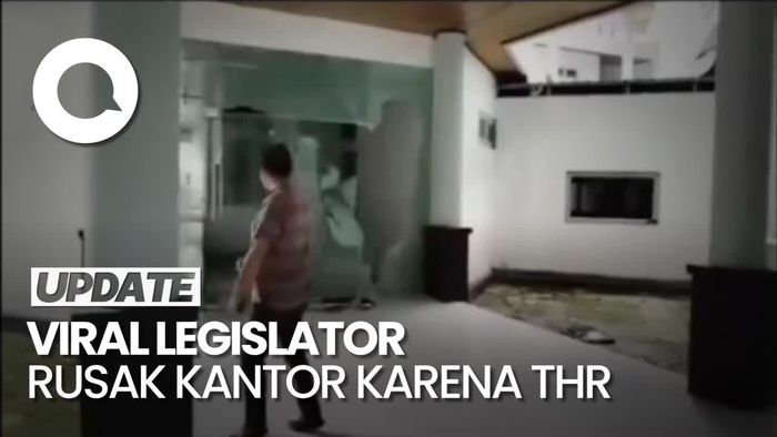 Heboh 2 Legislator Rusak Kantor DPRD Malteng gegara THR