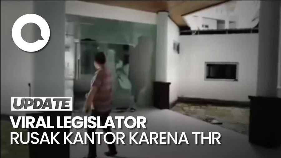 Heboh 2 Legislator Rusak Kantor DPRD Malteng gegara THR