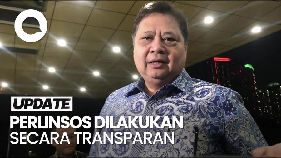 Airlangga: Penetapan Program Perlinsos Dilakukan Secara Transparan