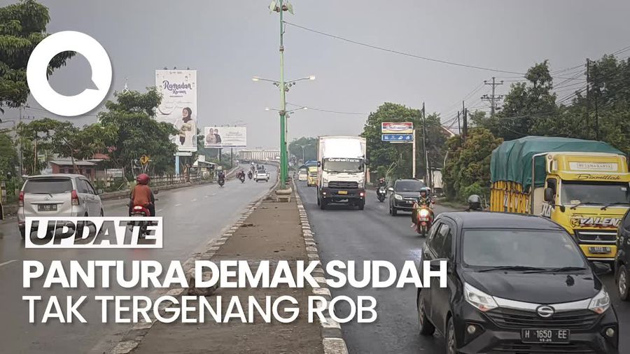 Pantauan Mudik Jalur Pantura Demak Setelah Banjir Rob