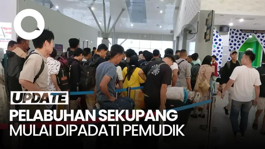 Pelabuhan Sekupang Batam Mulai Dipadati Pemudik, Diprediksi Puncaknya 9 April