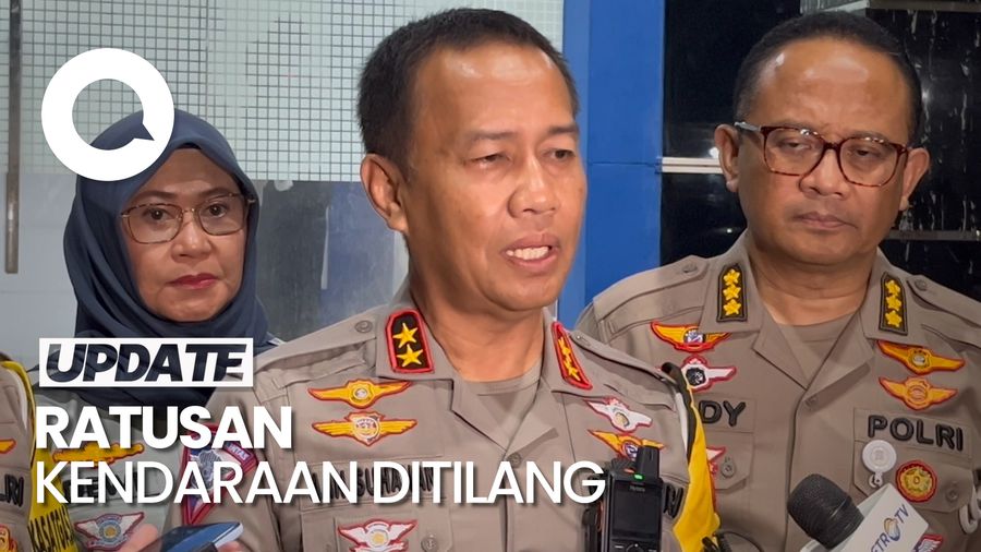 608 Pelanggaran Gage Kena Tilang Saat Contraflow-One Way Diberlakukan