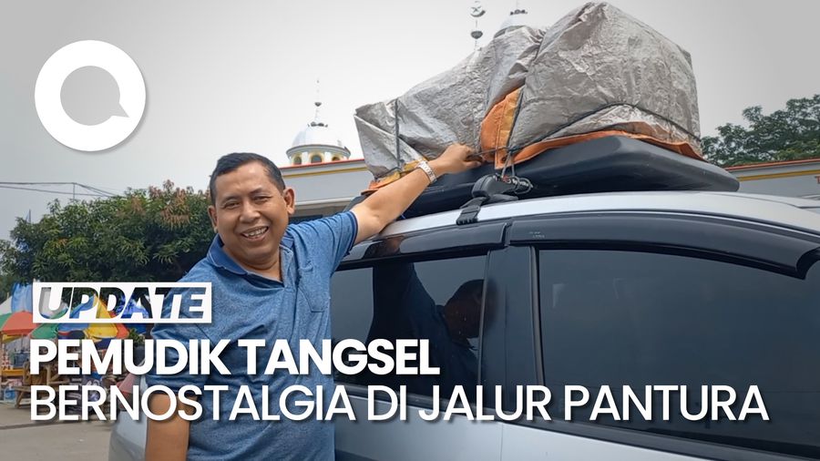 Kenang Masa Muda, Pemudik asal Tangsel Pilih Jalur Pantura Dibanding Tol