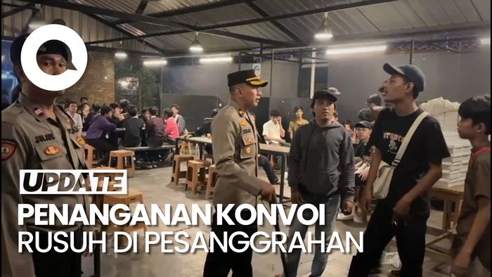 Konvoi Bikin Onar di Pesanggrahan Berujung Penangkapan 11 Pelajar