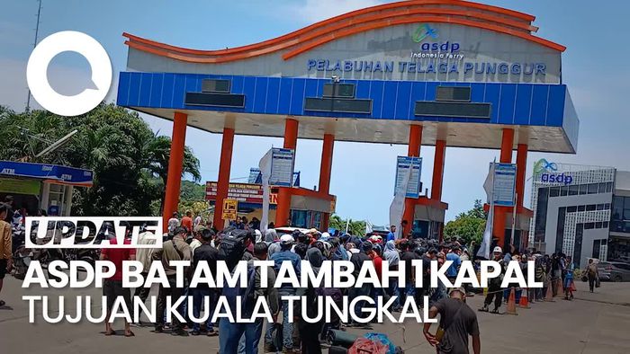 Pemudik Meningkat, ASDP Batam Tambah Satu Kapal Tujuan Kuala Tungkal