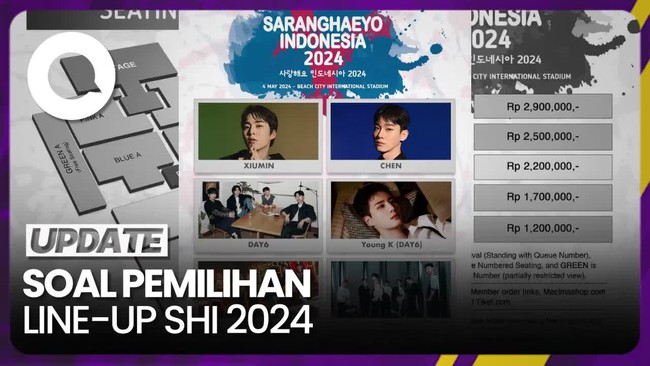 Di Balik Pemilihan Line-Up SHI 2024: DAY6 hingga Chen-Xiumin EXO