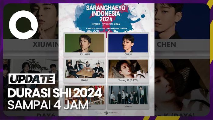 Bocoran Konser SHI 2024: Durasi Konser Sampai 4 Jam