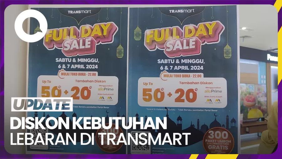 Memanfaatkan Transmart Full Day Sale untuk Penuhi Kebutuhan Lebaran