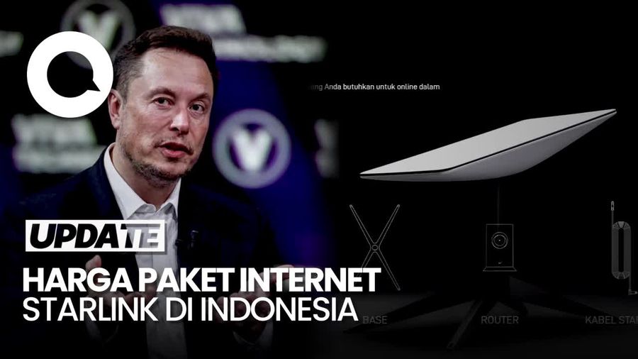 Segini Harga Paket Internet Unlimited Starlink Punya Elon Musk di RI